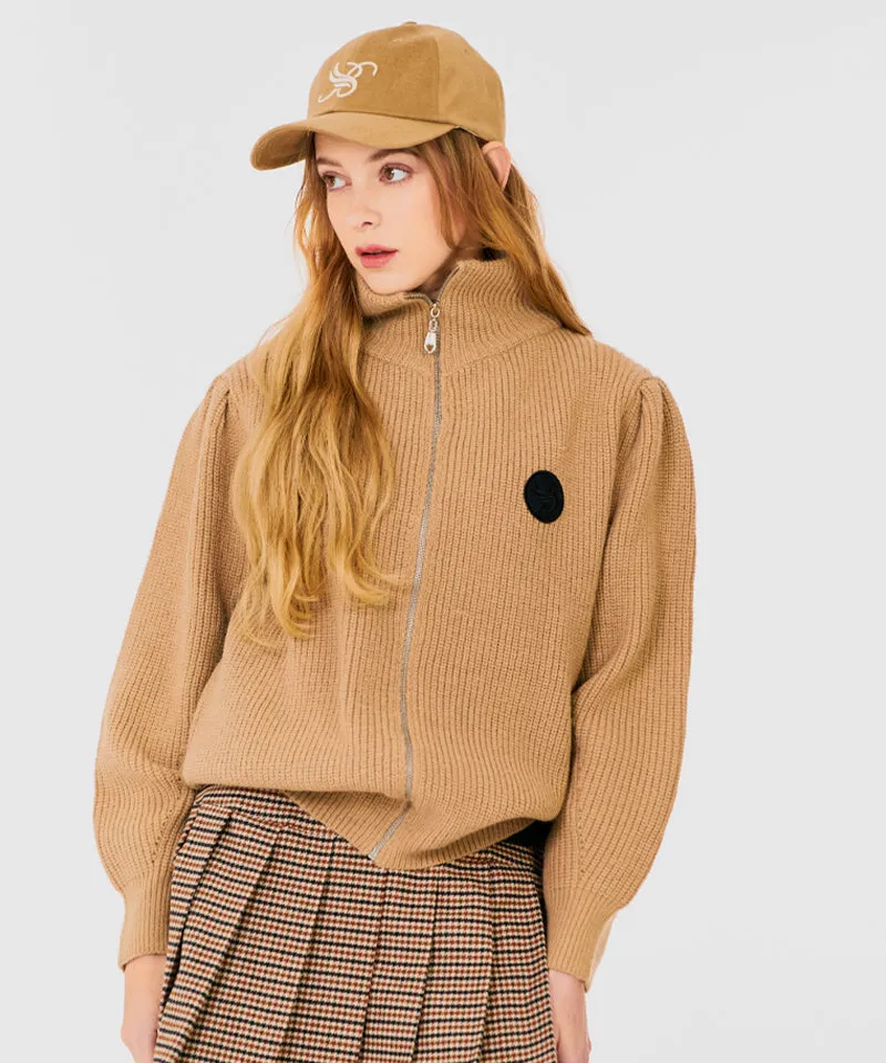 BENECIA 12 Fleece Cotton Ball Cap -  Beige