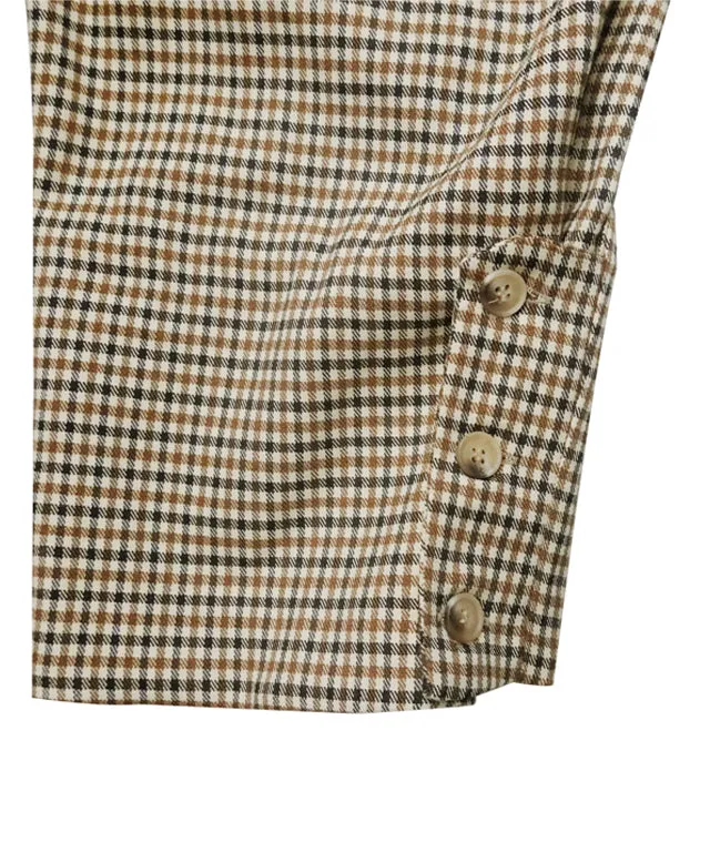 BENECIA 12 Mamonde Check Pants