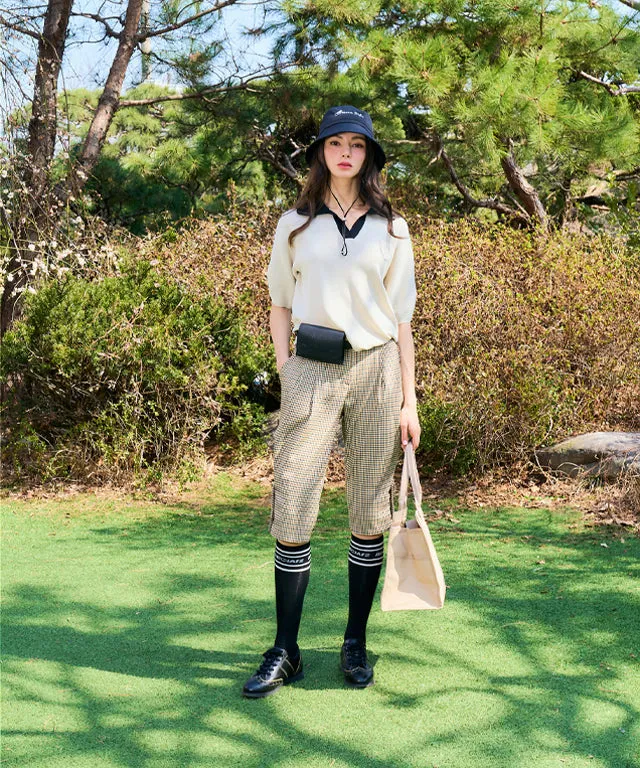 BENECIA 12 Mamonde Check Pants