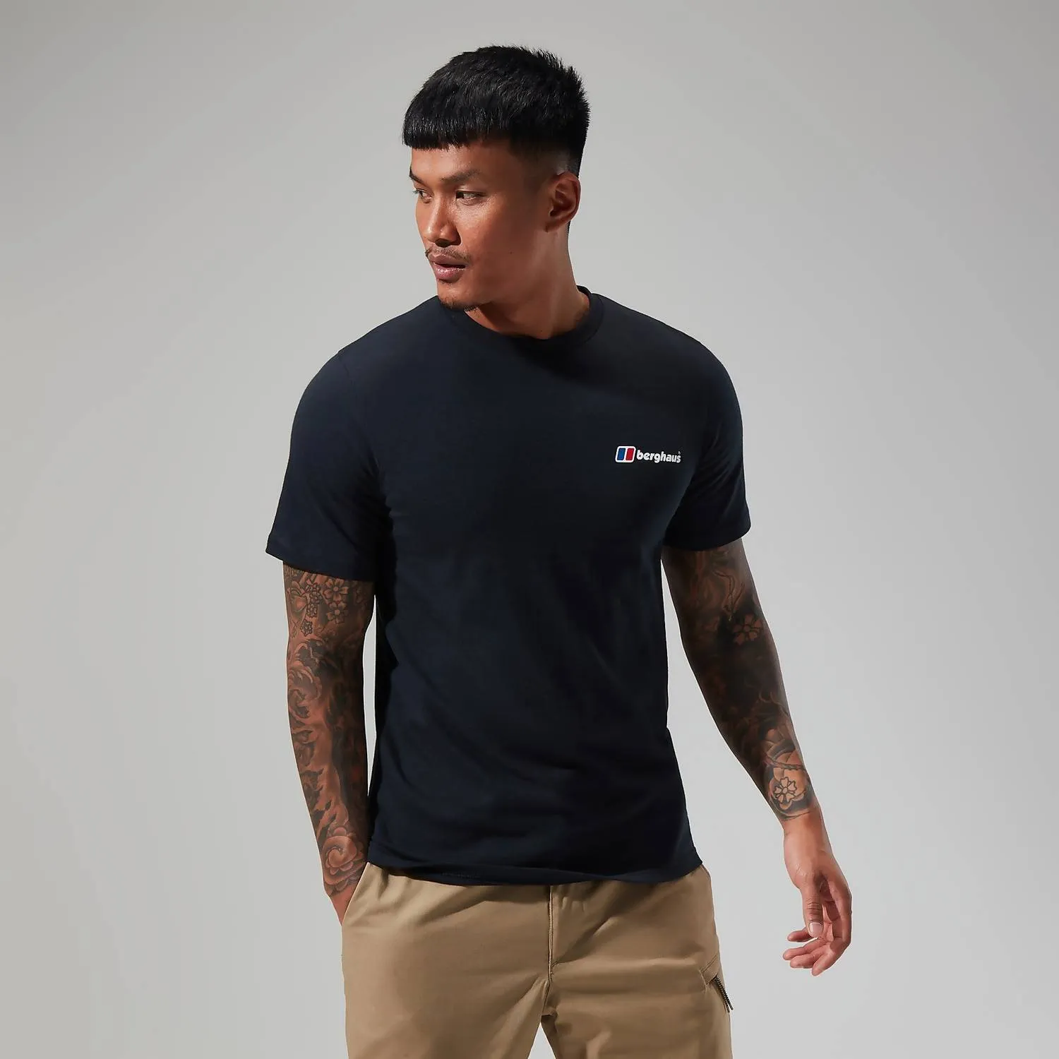 Berghaus Organic Classic Logo T-Shirt Black