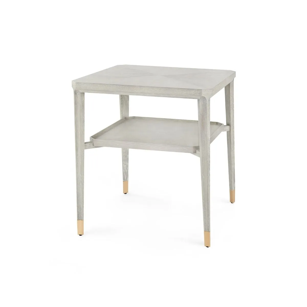 Bertram Side Table / Soft Gray