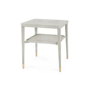 Bertram Side Table / Soft Gray