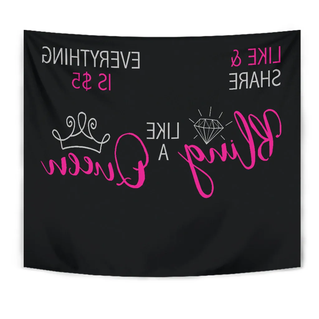 Bling Like A Queen Live Backdrop In REVERSE