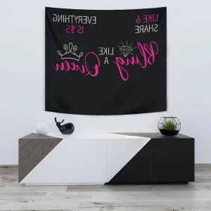 Bling Like A Queen Live Backdrop In REVERSE