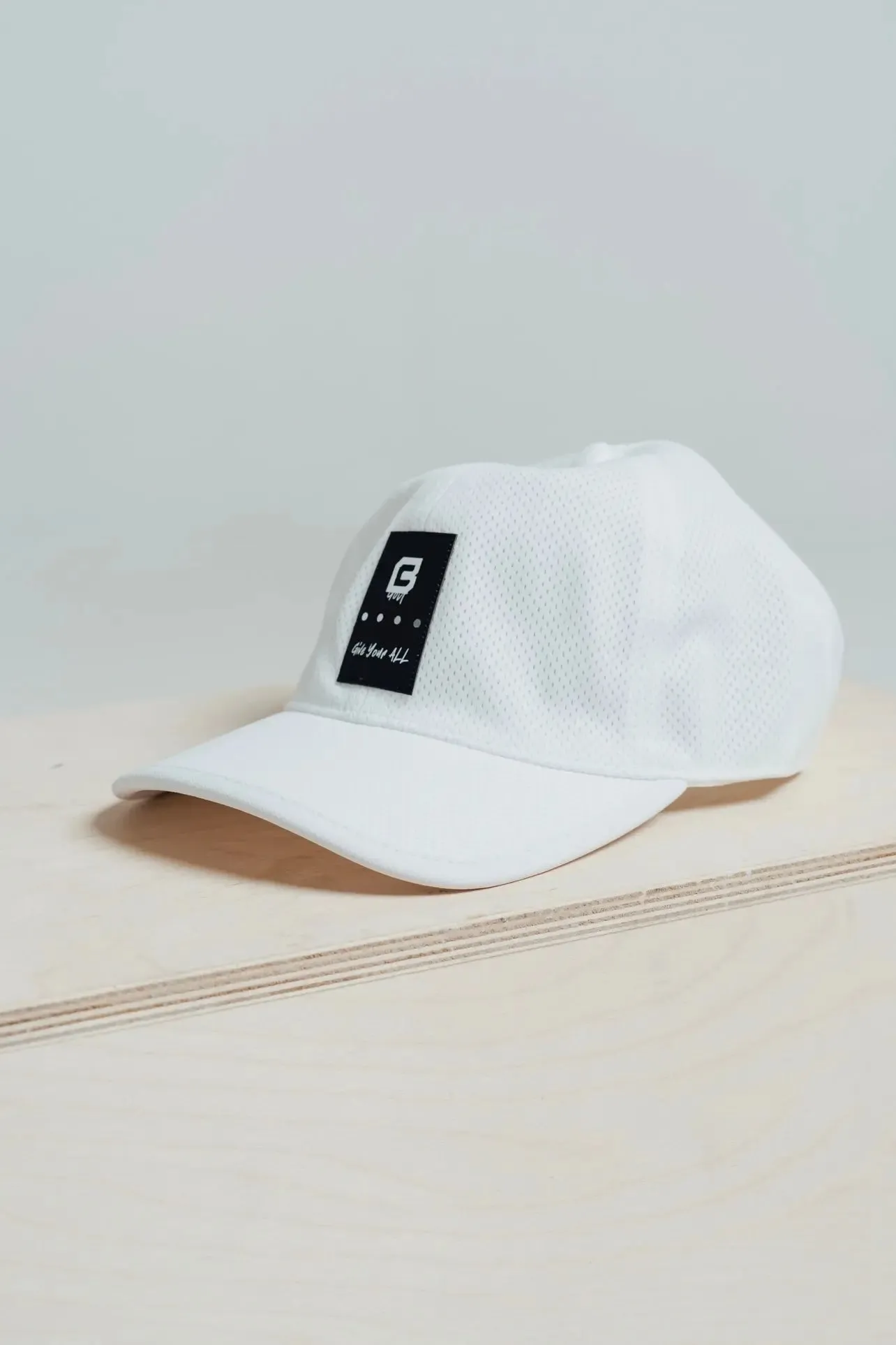 BodCraft Golf “Give Your All” Adjustable Hat - Blizzard White