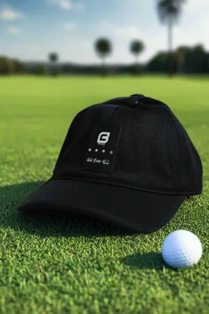 BodCraft Golf “Give Your All” Adjustable Hat - Midnight Black