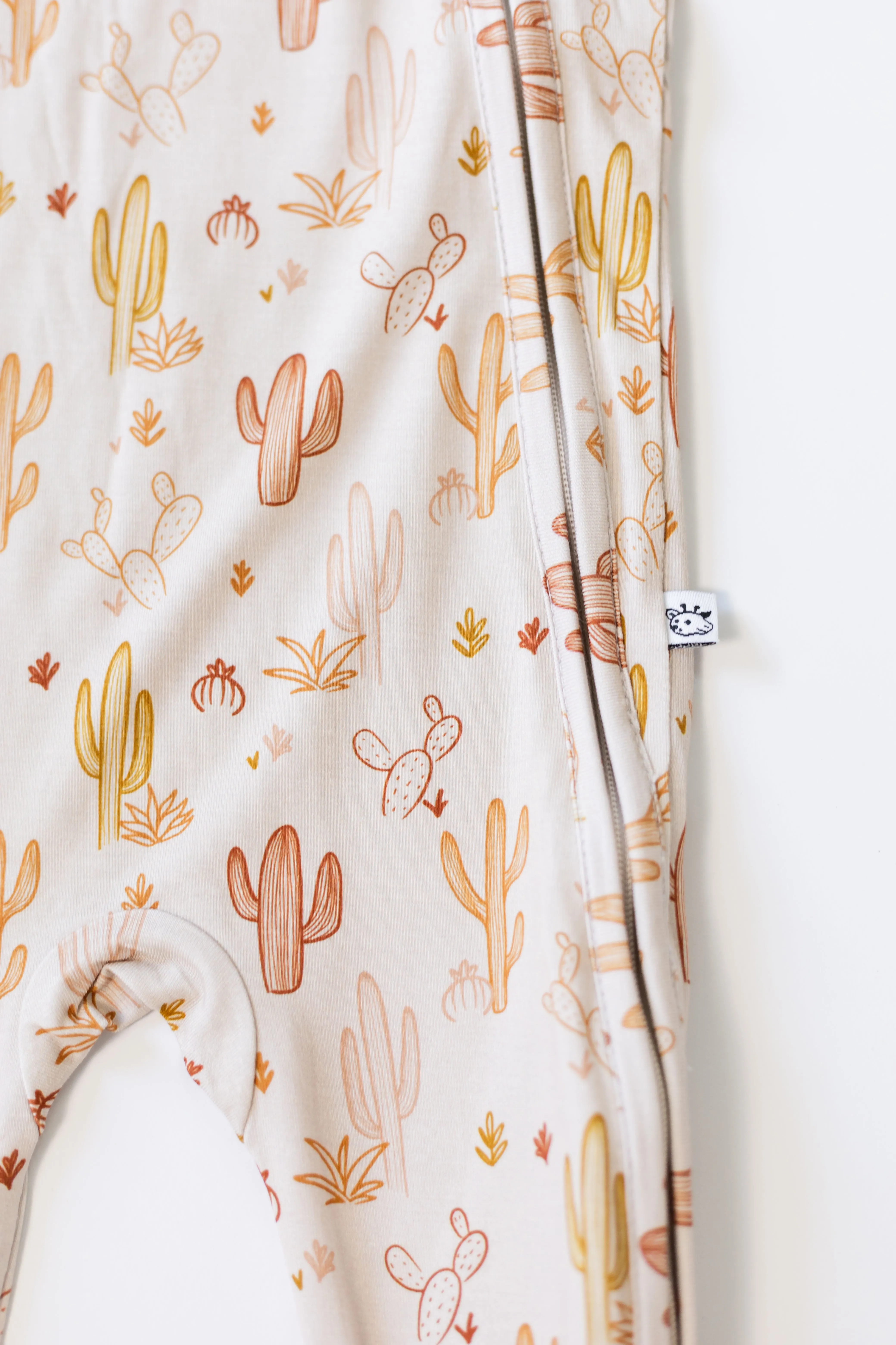 Boho Cacti Convertible Footie
