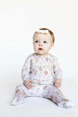 Boho Cacti Convertible Footie