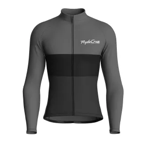 Bold Stride | Ash Gray Male Long Sleeves Jersey