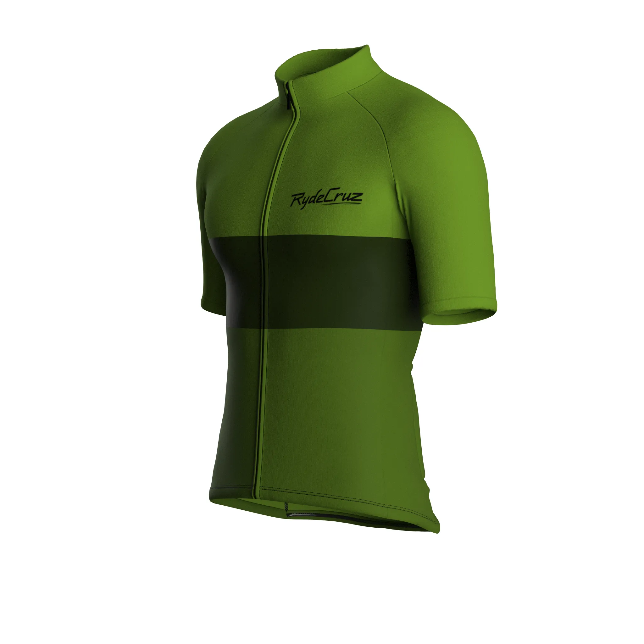 Bold Stride | Khaki Green Male Short Sleeves Jersey