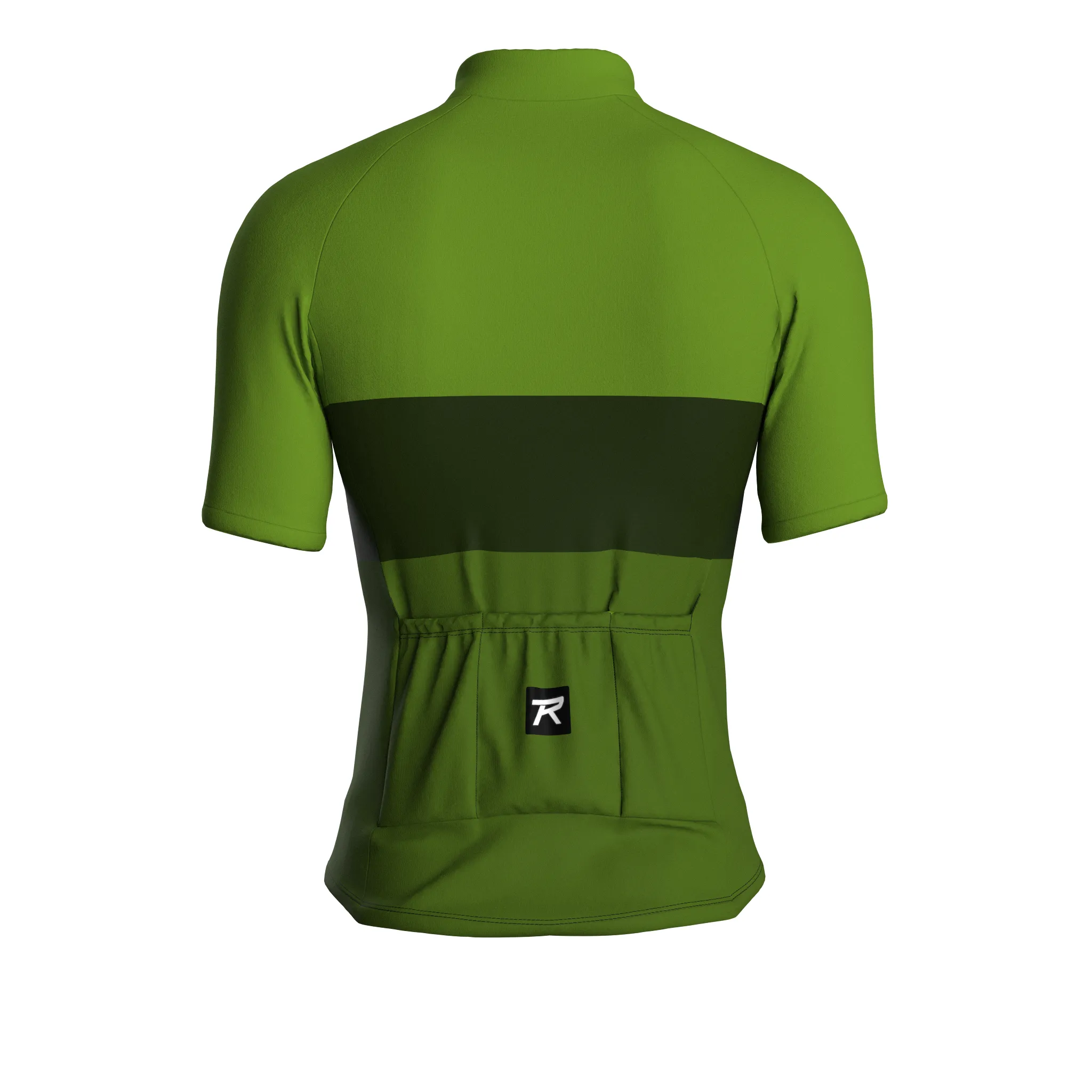 Bold Stride | Khaki Green Male Short Sleeves Jersey