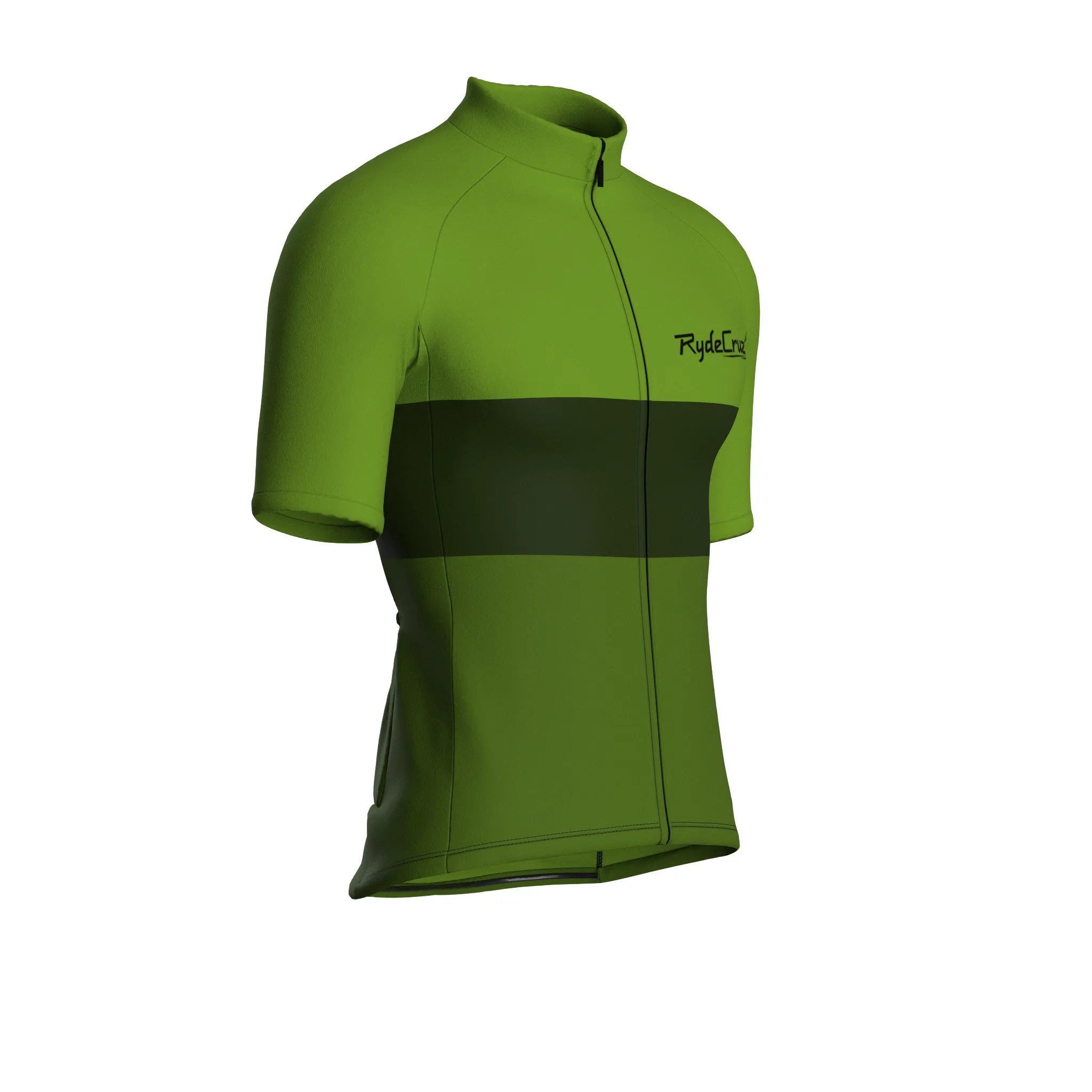 Bold Stride | Khaki Green Male Short Sleeves Jersey