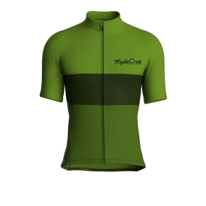 Bold Stride | Khaki Green Male Short Sleeves Jersey