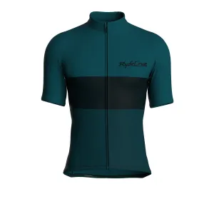 Bold Stride | Midnight Green Male Short Sleeves Jersey