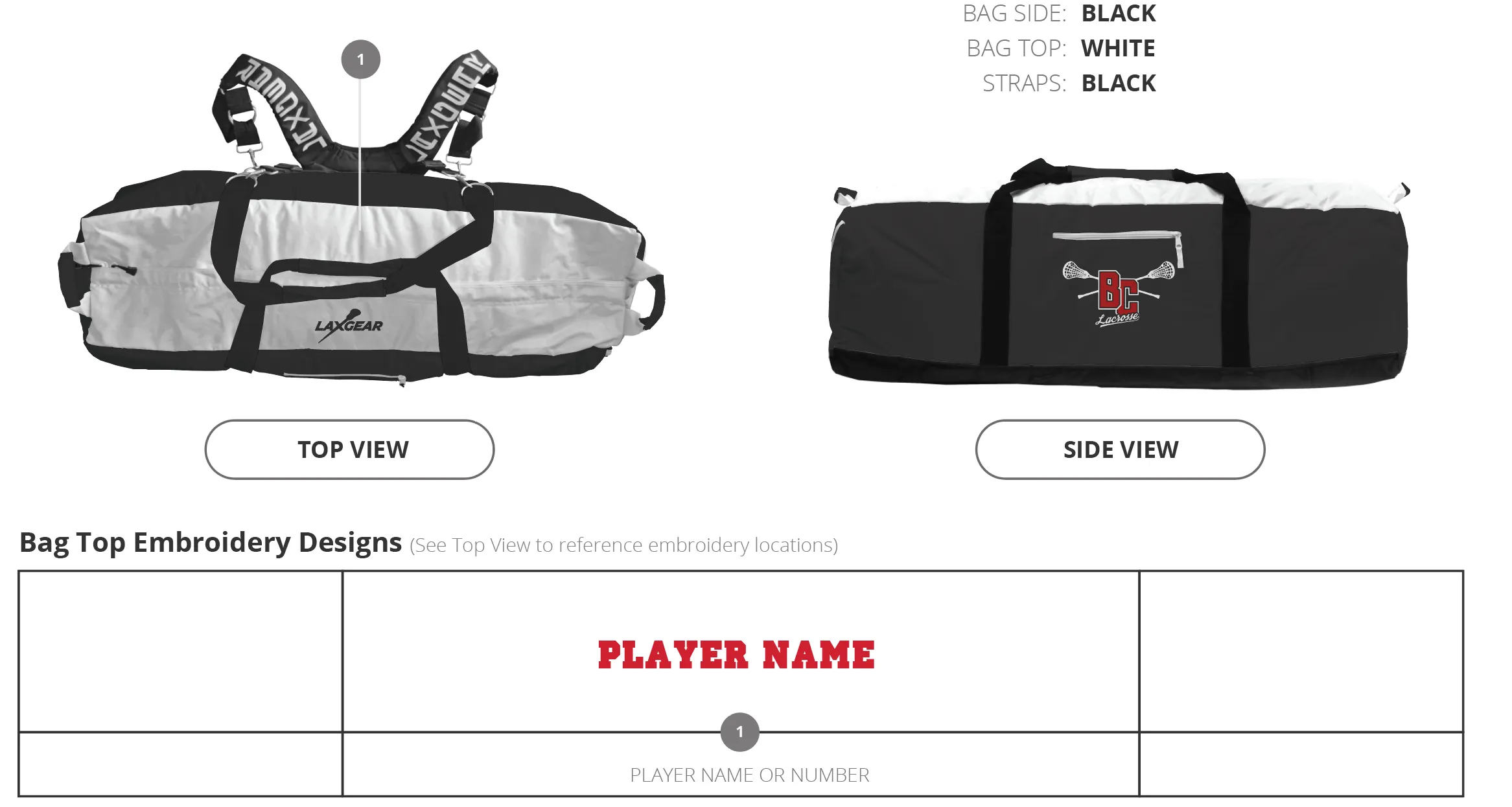 Boulder Creek Laxgear bags