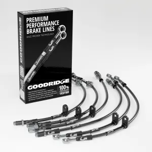 BRAKE HOSE KIT FOR VOLKSWAGEN GOLF MK2 1.6D REAR DISCS 1988-1992