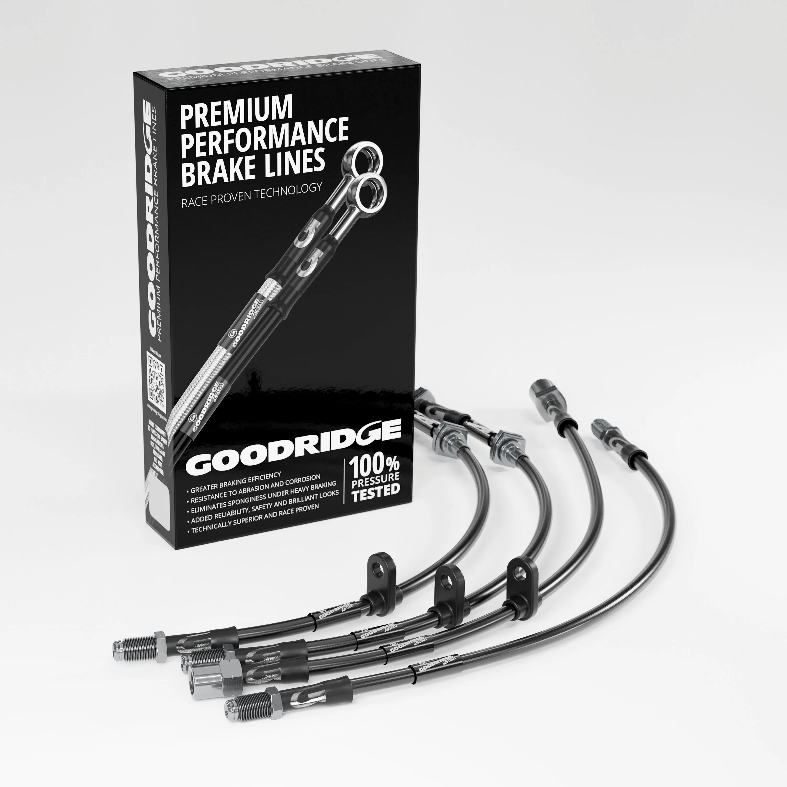 BRAKE HOSE KIT FOR VOLKSWAGEN GOLF MK6 (5K1) 1.4 PR CODE FRONT 1LJ/1LL/1LV/1ZA/1ZB/1ZD/1ZE/1ZF. PR CODE REAR 1KS/1KT 10.08-11.12