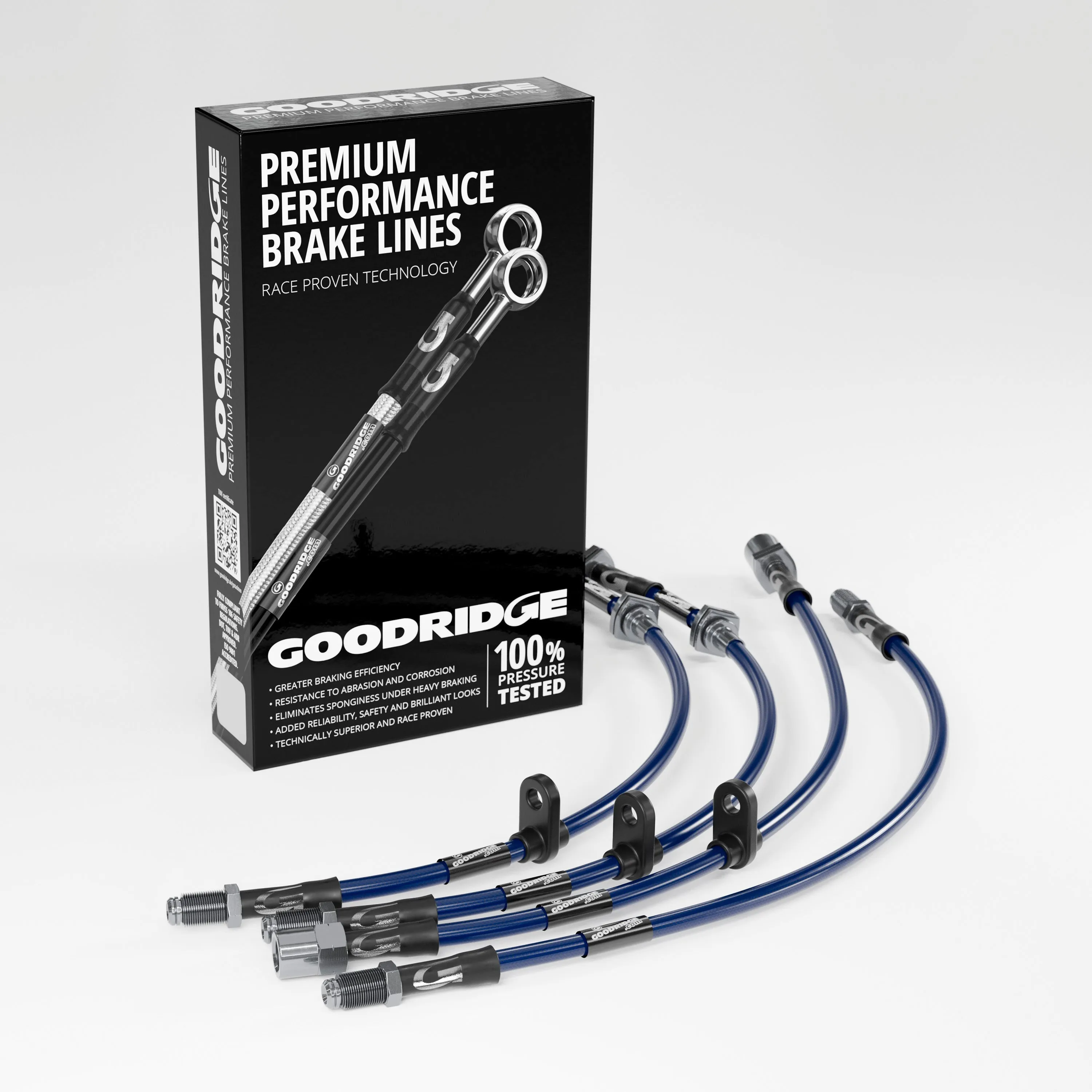 BRAKE HOSE KIT FOR VOLKSWAGEN GOLF MK6 (5K1) 1.4 PR CODE FRONT 1LJ/1LL/1LV/1ZA/1ZB/1ZD/1ZE/1ZF. PR CODE REAR 1KS/1KT 10.08-11.12