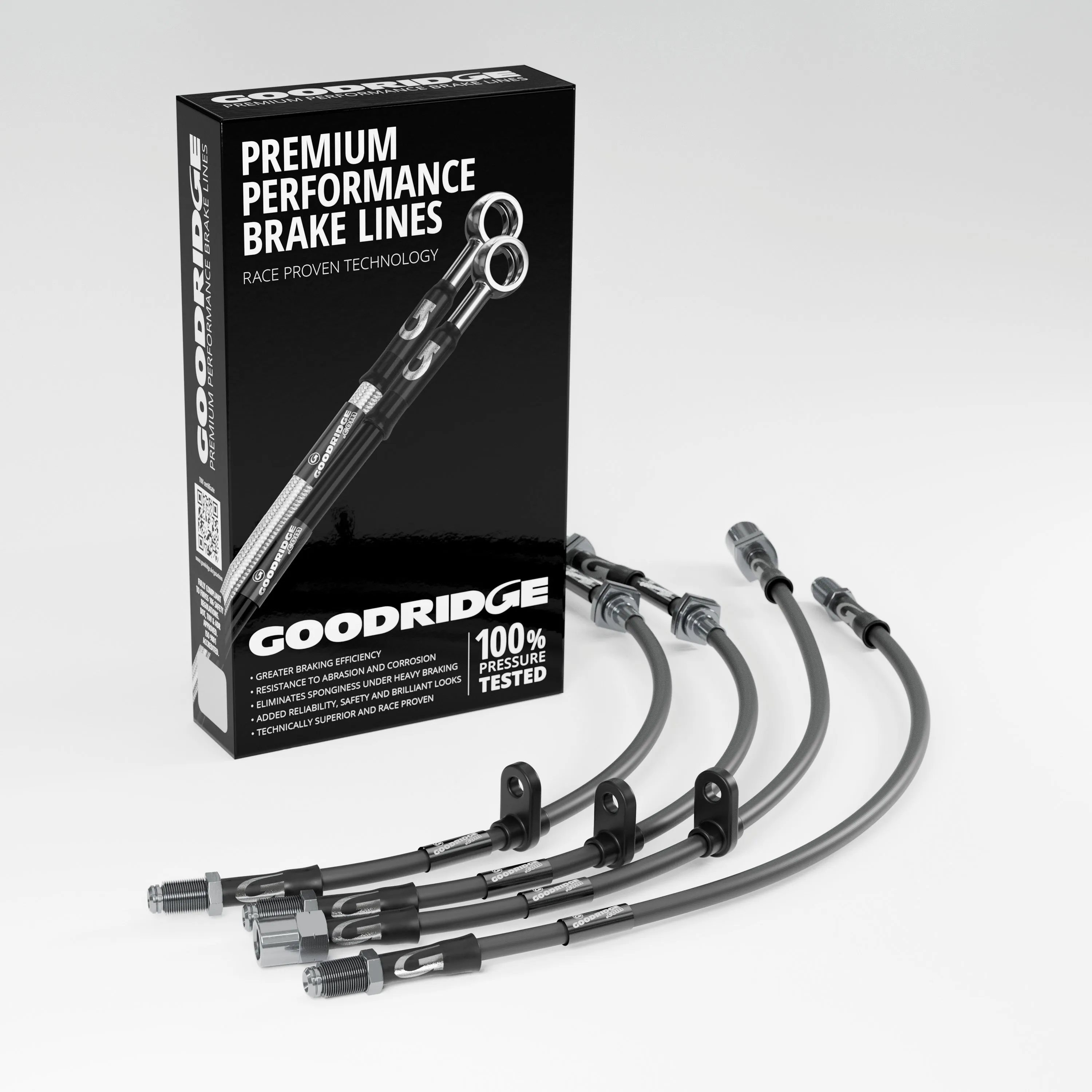 BRAKE HOSE KIT FOR VOLKSWAGEN GOLF MK6 (5K1) 1.4 PR CODE FRONT 1LJ/1LL/1LV/1ZA/1ZB/1ZD/1ZE/1ZF. PR CODE REAR 1KS/1KT 10.08-11.12