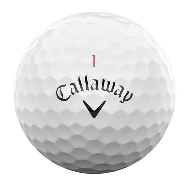 Callaway Chrome Tour X Pelotas de golf blancas, paquete de 12