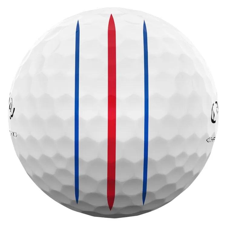 Callaway Chrome Tour X Pelotas de golf de triple pista, paquete de 12