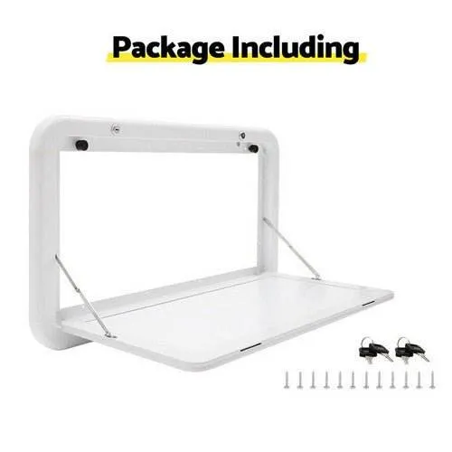 Caravan Table Folding Picnic Camping Motorhome Outdoor Tables Locked 800x450mm