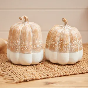 Carved Patterned Pumpkin