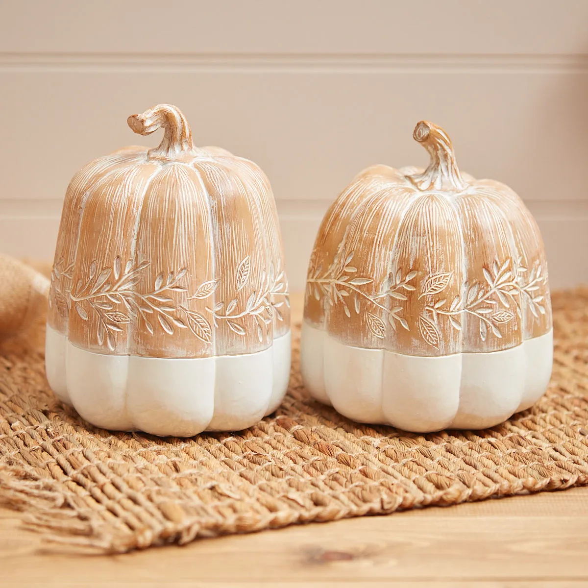 Carved Patterned Pumpkin