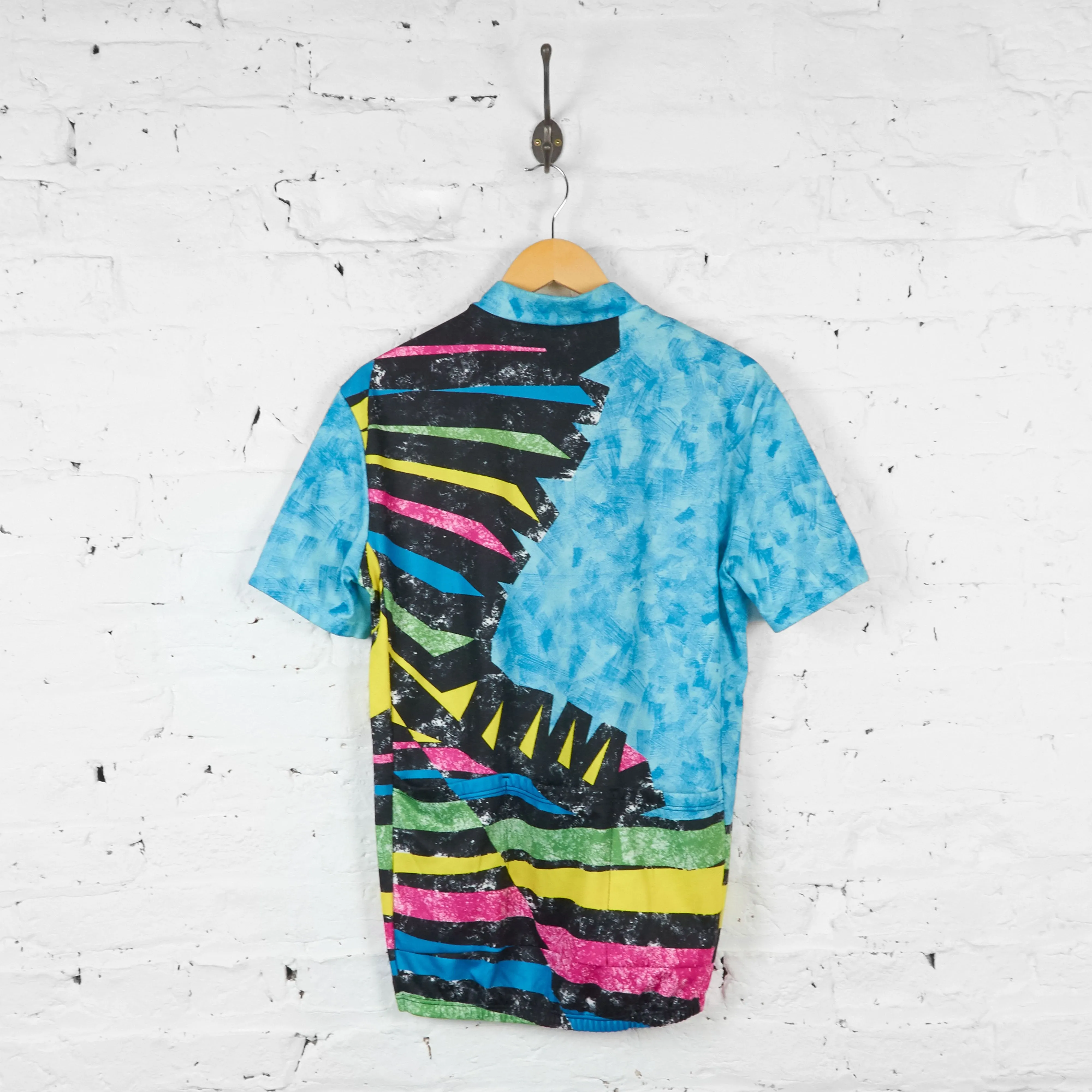 Castelli Patterned Cycling Jersey - Blue - XL