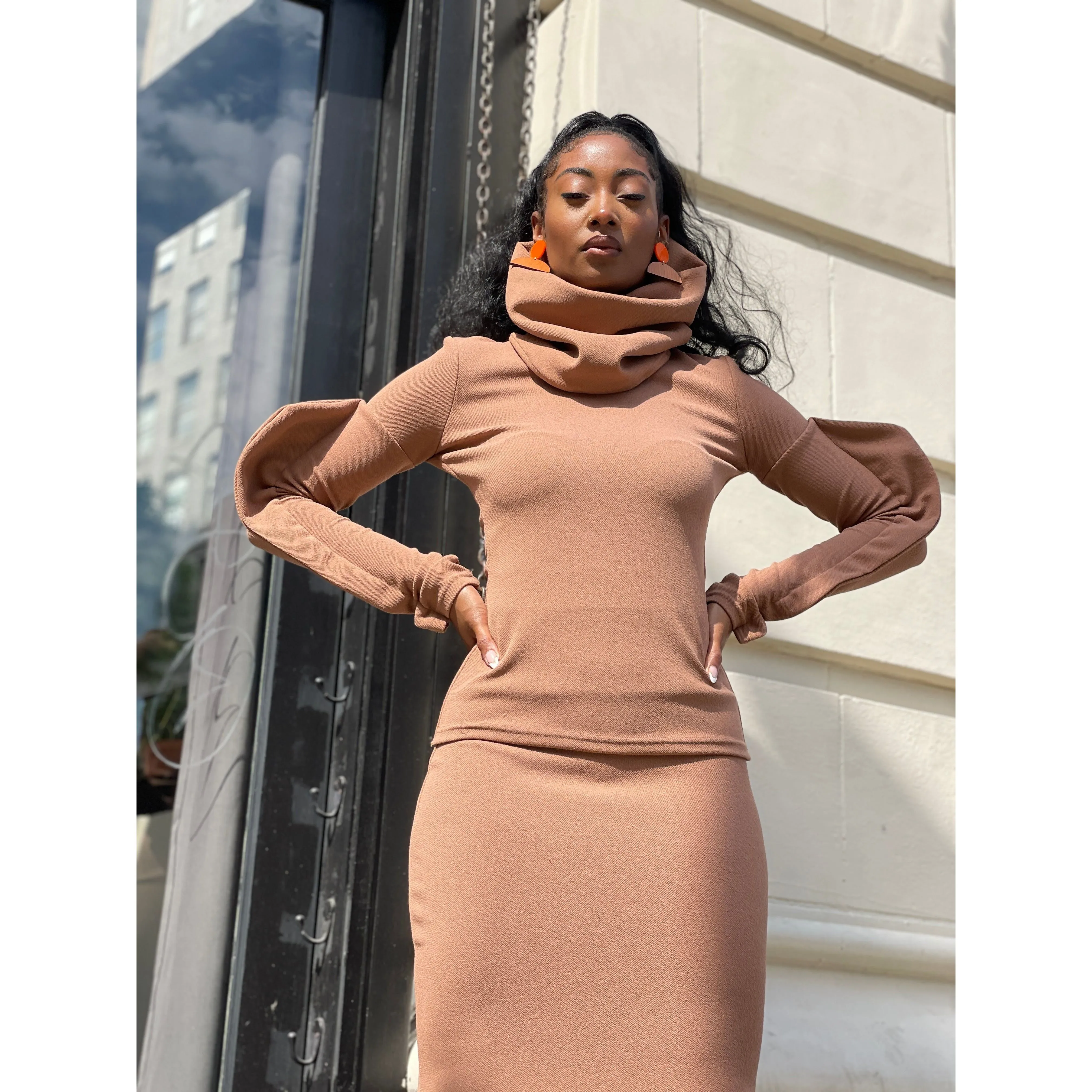 Cela convertible turtleneck