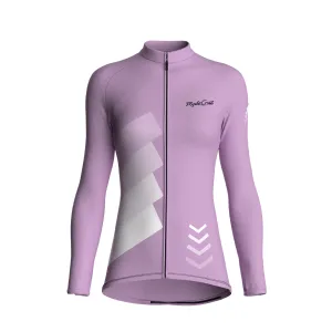 Celestial Grid | Lilac Female Long Sleeves Jersey