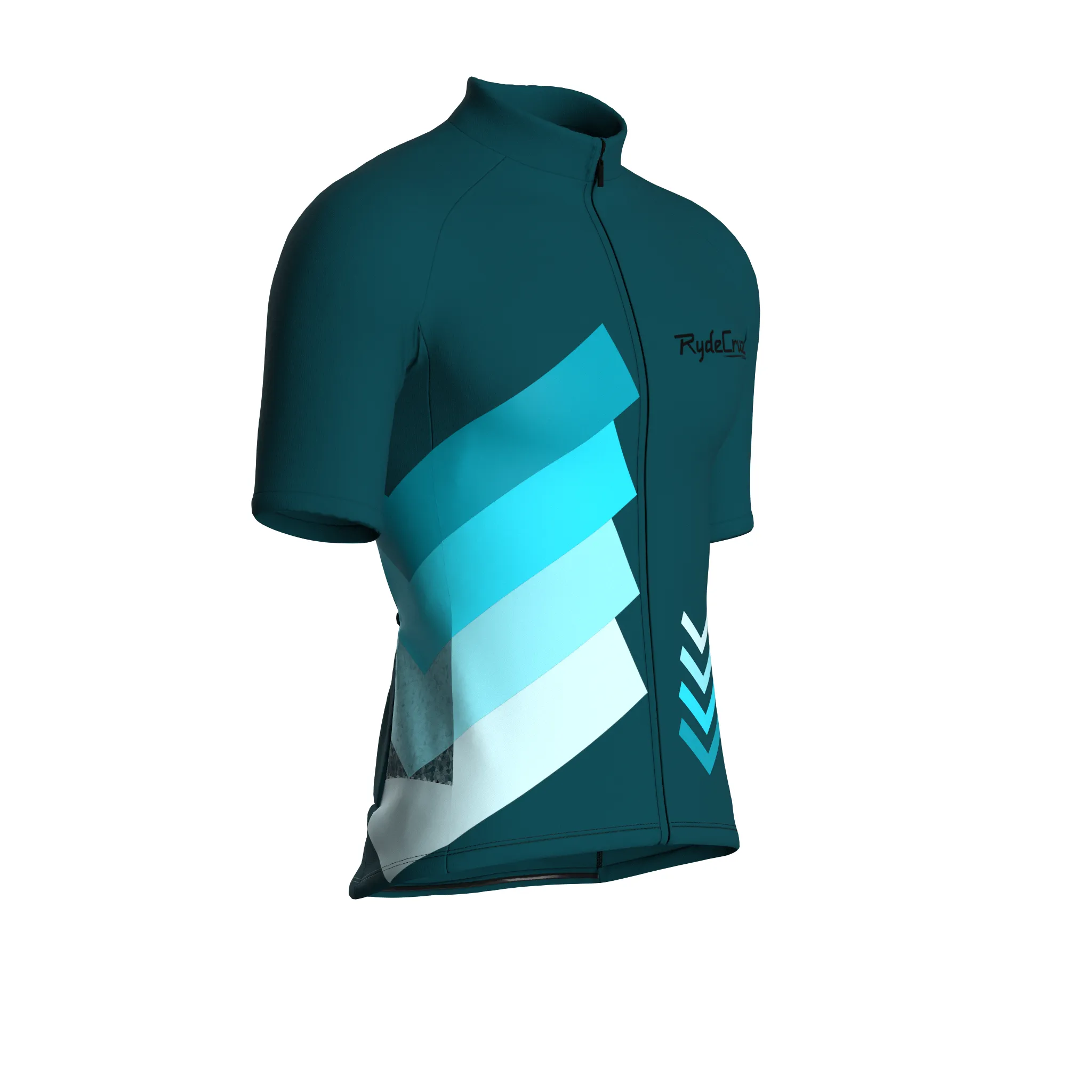 Celestial Grid | Midnight Green Male Short Sleeves Jersey