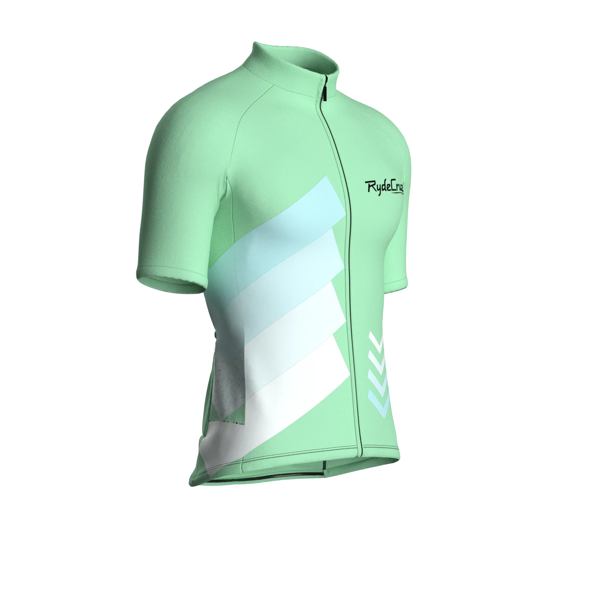 Celestial Grid | Seafoam Green Male Short Sleeves Jersey