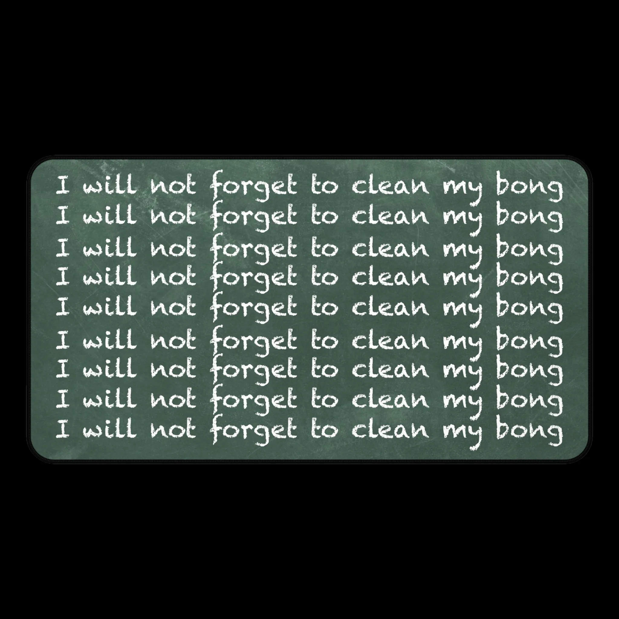 Chalkboard Punishment Desk Mat