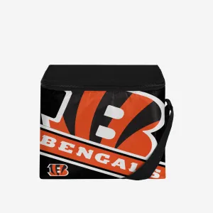 Cincinnati Bengals Big Logo Stripe 6 Pack Cooler