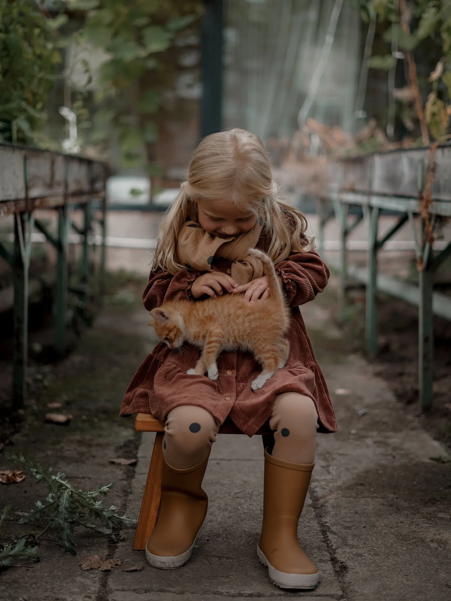 Cinnamon Picnic Dress