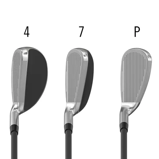 Cleveland Women's Halo XL Full Face Irons- Graphite