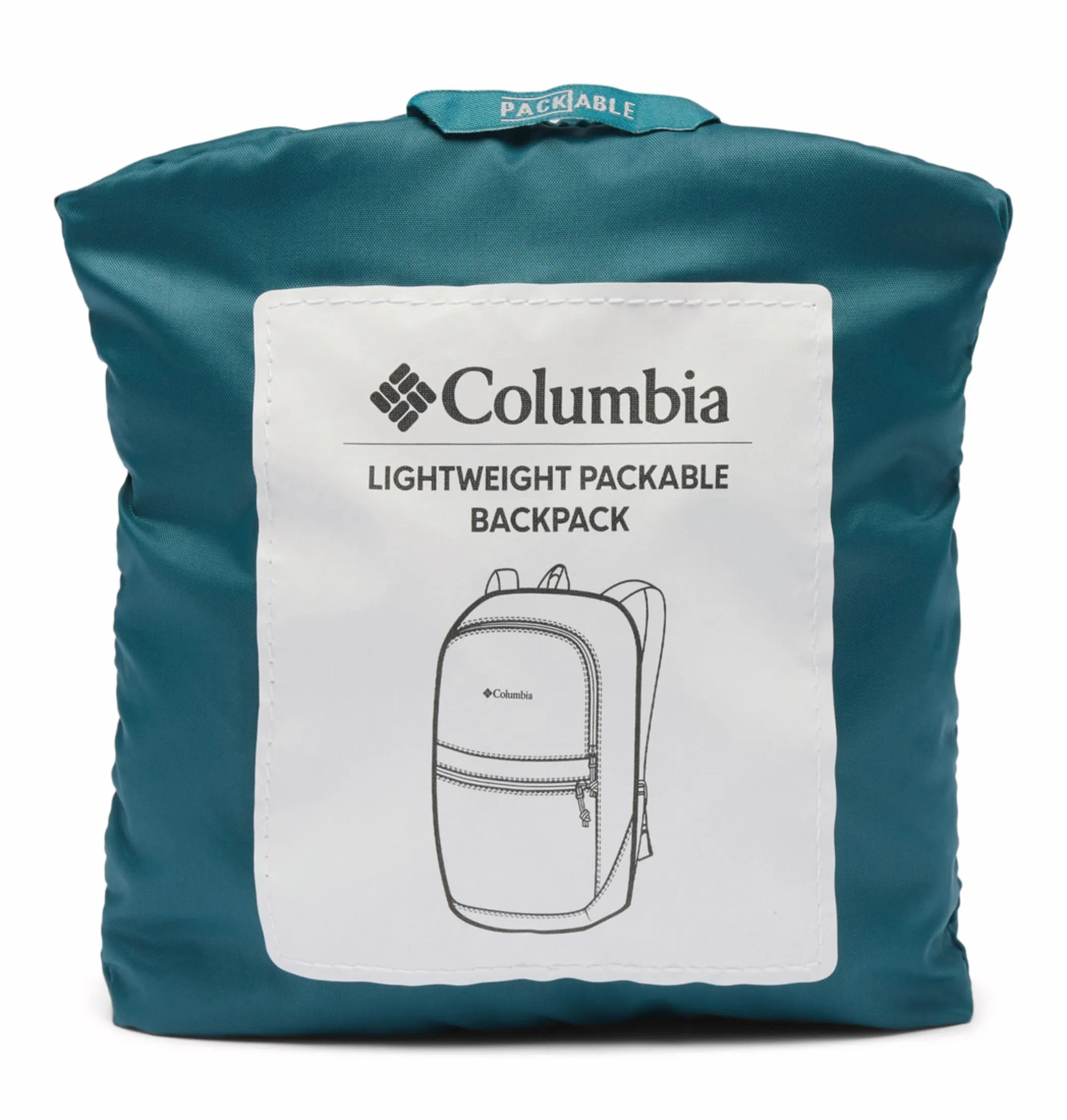 Columbia Unisex Blue Lightweight Packable Backpack 19 L