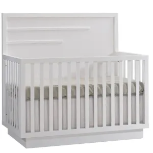 Como 4-in-1 Convertible Crib with Horizontal Molding