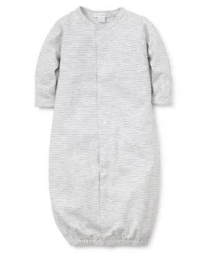 Convertible Gown | Grey Stripe