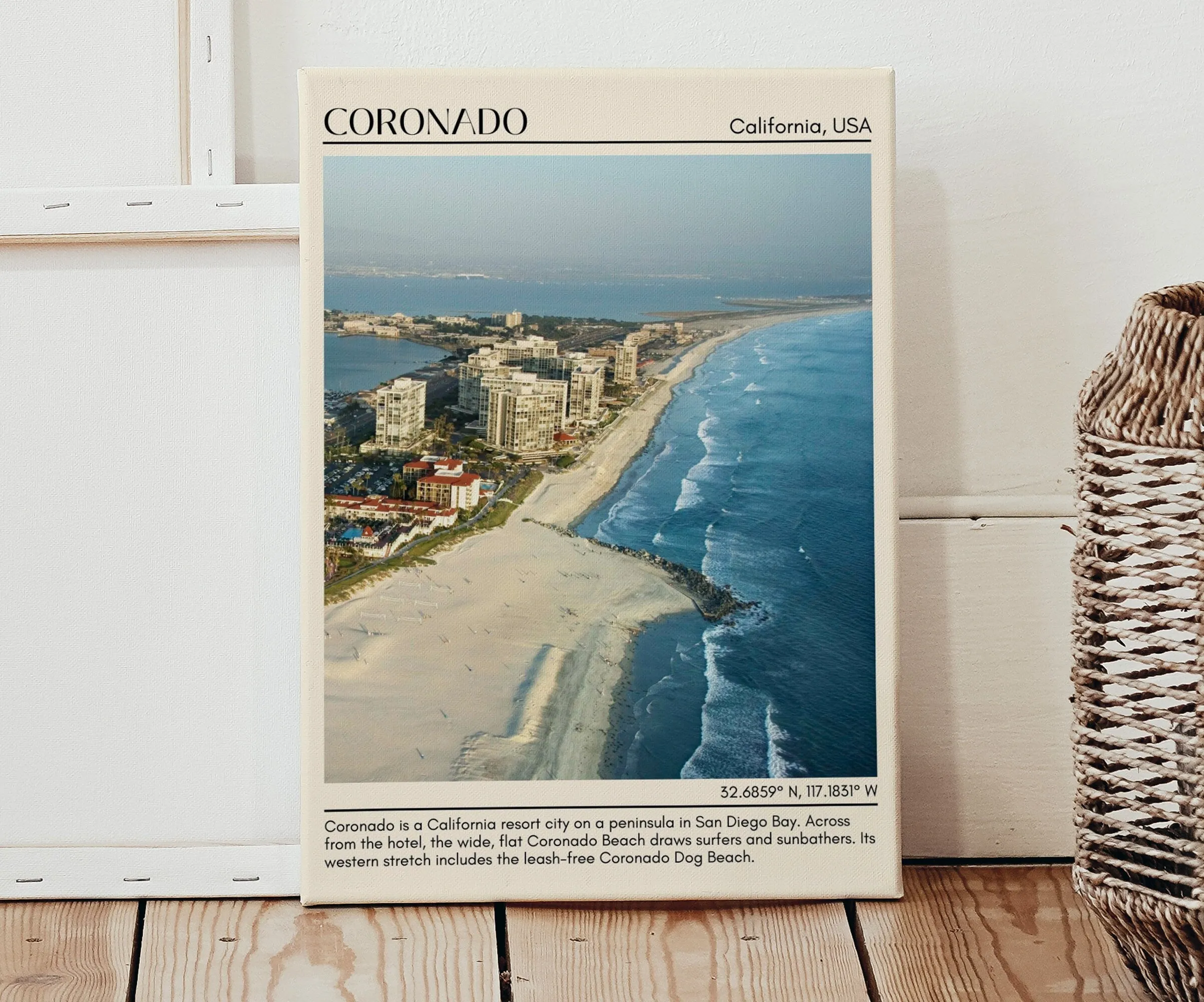 Coronado Wall Art Canvas, USA