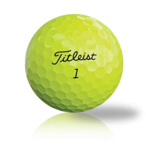 Custom Titleist AVX Yellow