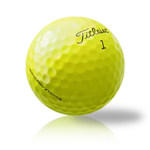 Custom Titleist Pro V1 2021 Yellow