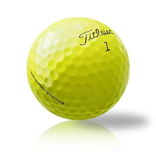 Custom Titleist Pro V1 2021 Yellow