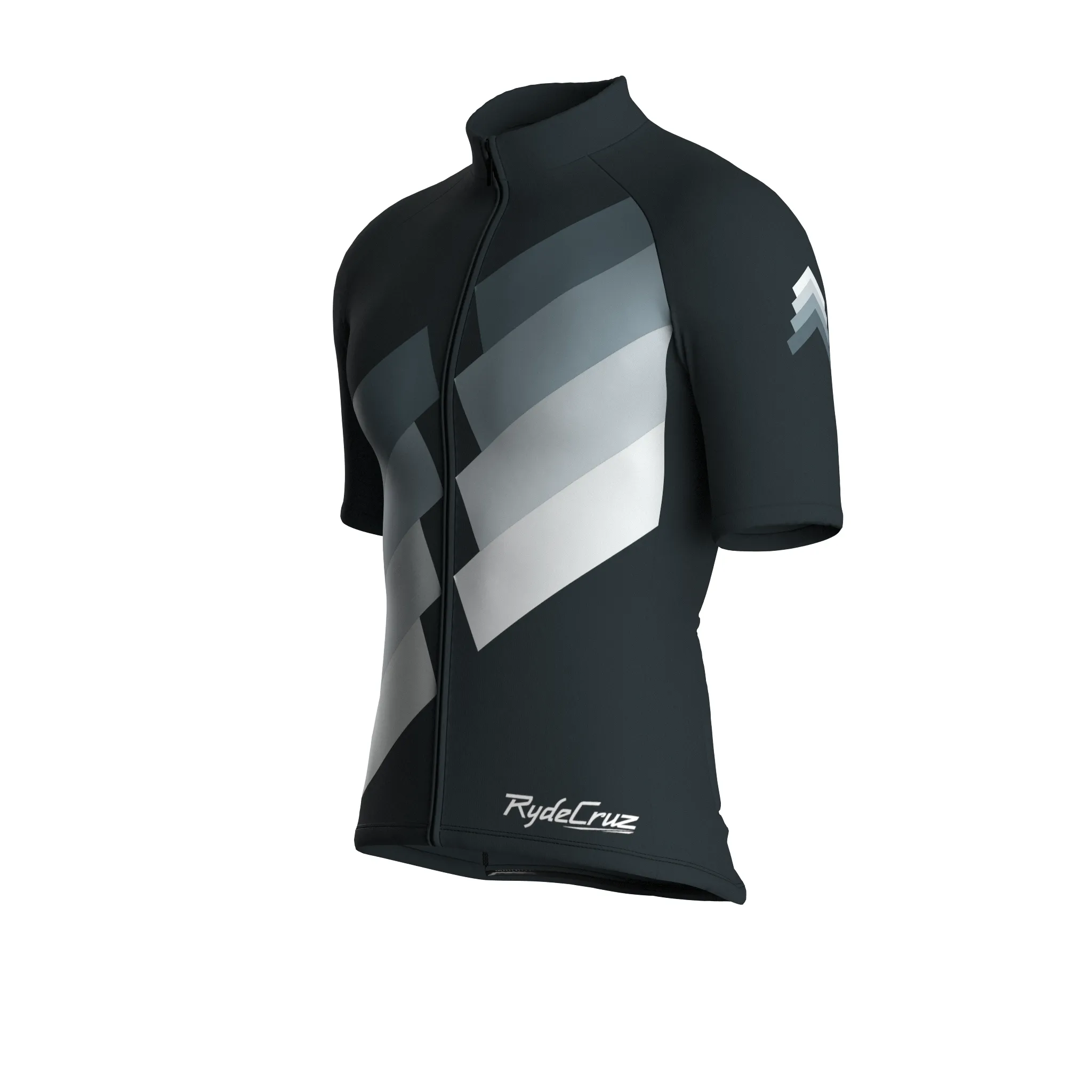 Digital Echo | Gunmetal Gray Male Short Sleeves Jersey