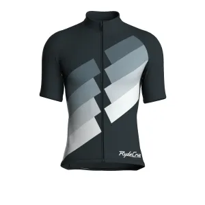 Digital Echo | Gunmetal Gray Male Short Sleeves Jersey