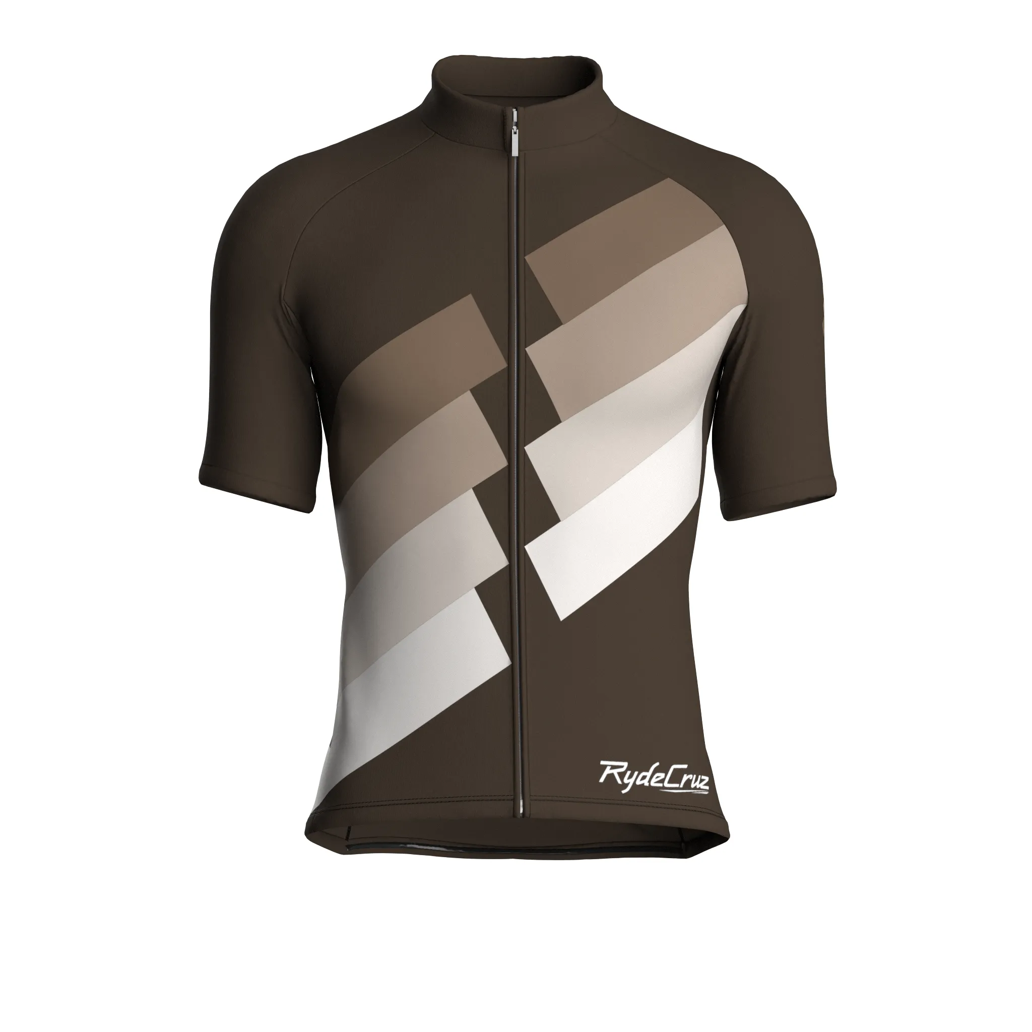 Digital Echo | Taupe Male Short Sleeves Jersey