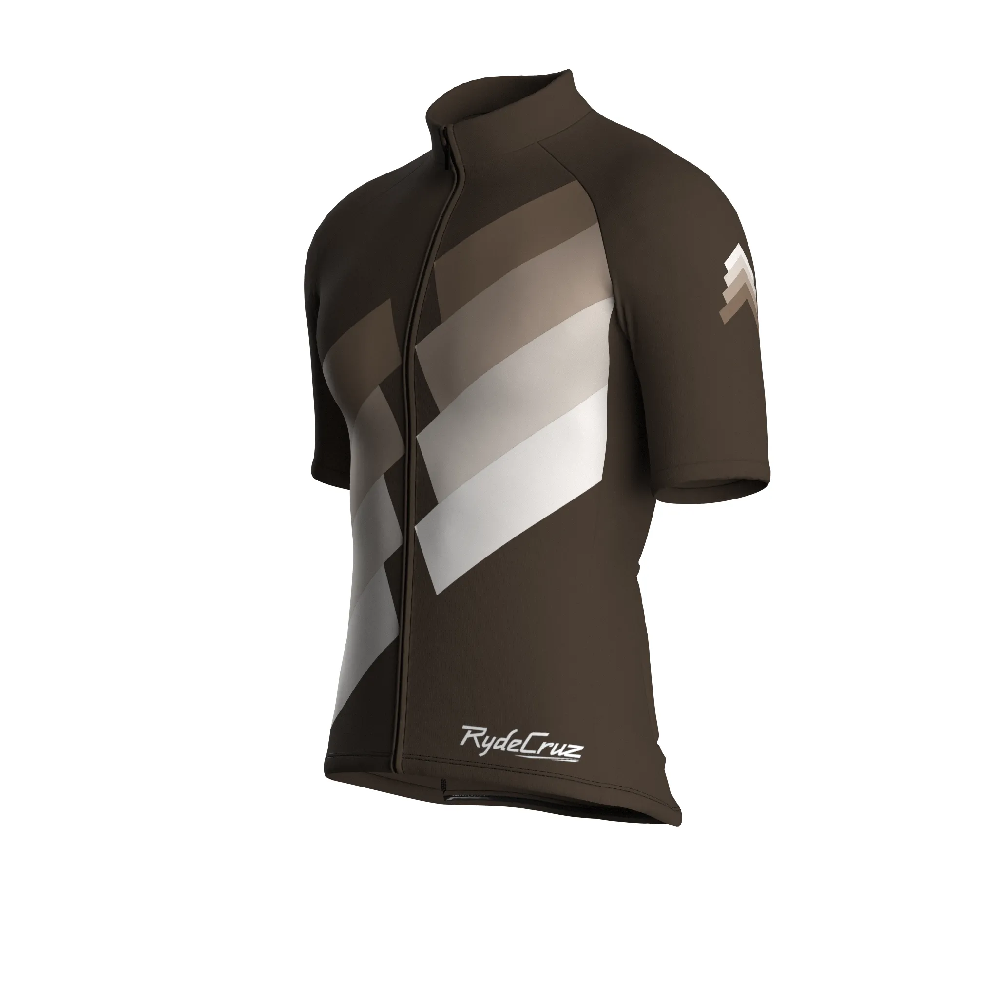 Digital Echo | Taupe Male Short Sleeves Jersey