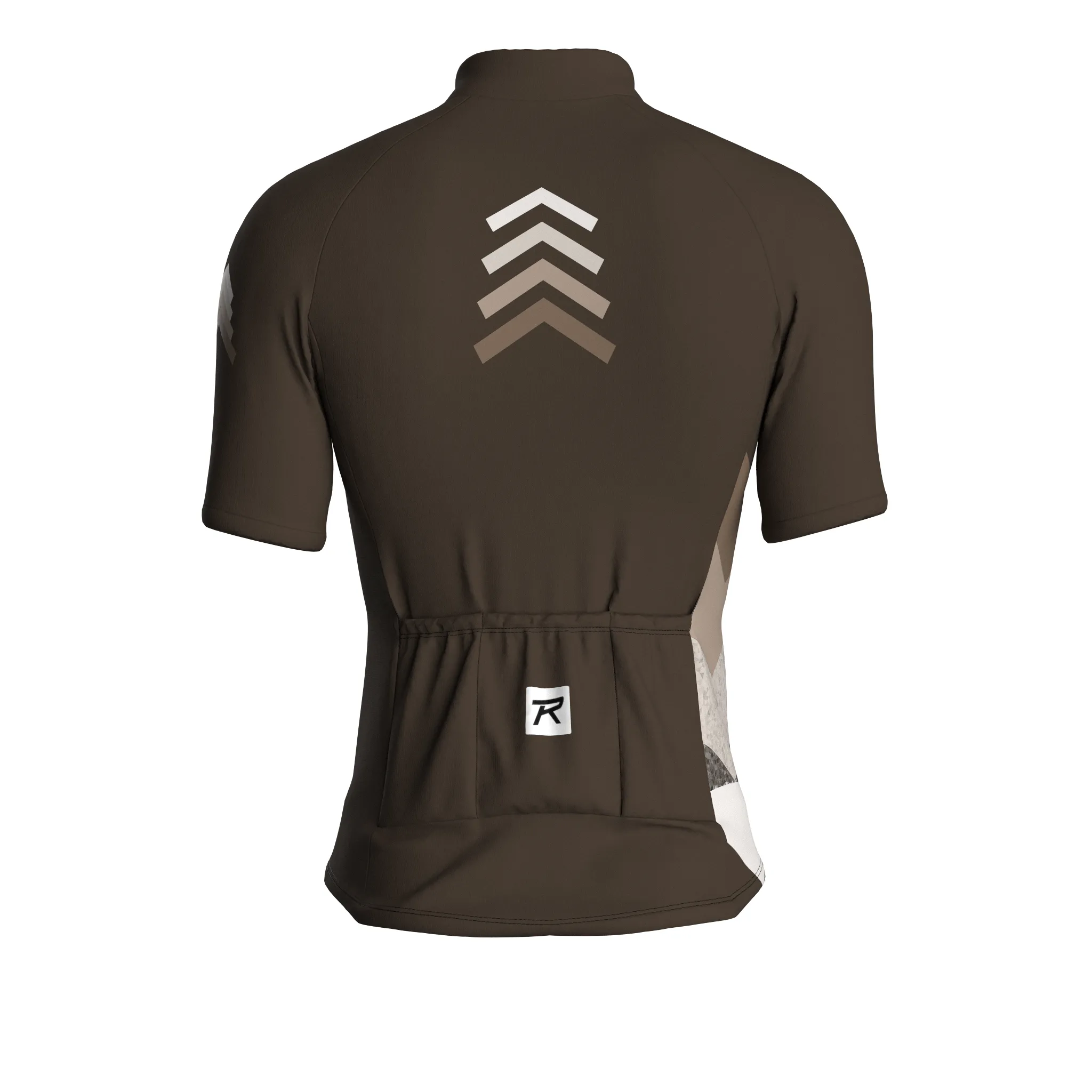 Digital Echo | Taupe Male Short Sleeves Jersey