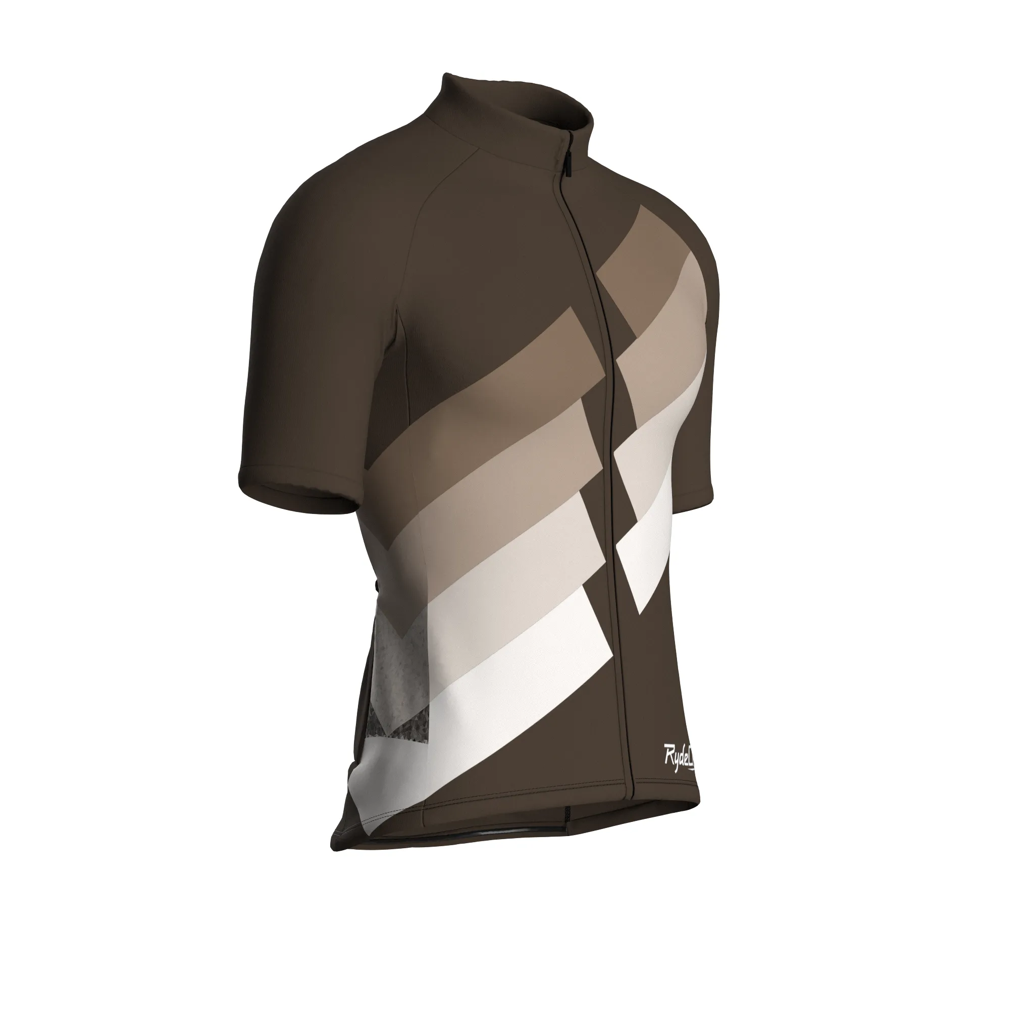 Digital Echo | Taupe Male Short Sleeves Jersey